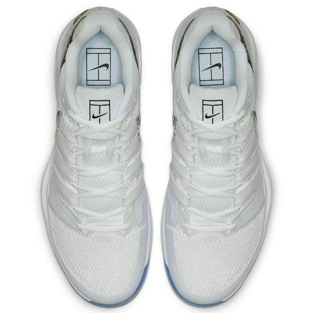 🔥 Nike Air Zoom Vapor X HC White Black AA8030-104 - Picture 7 of 8